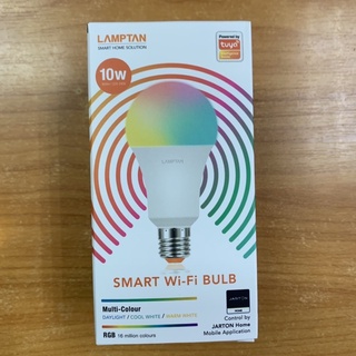 LAMPTAN SMART Wi-Fi BULB หลอดไฟแอลอีดี สมาร์ท ไว-ไฟ บัลบ์ 10 วัตต์ แลมป์ตั้น