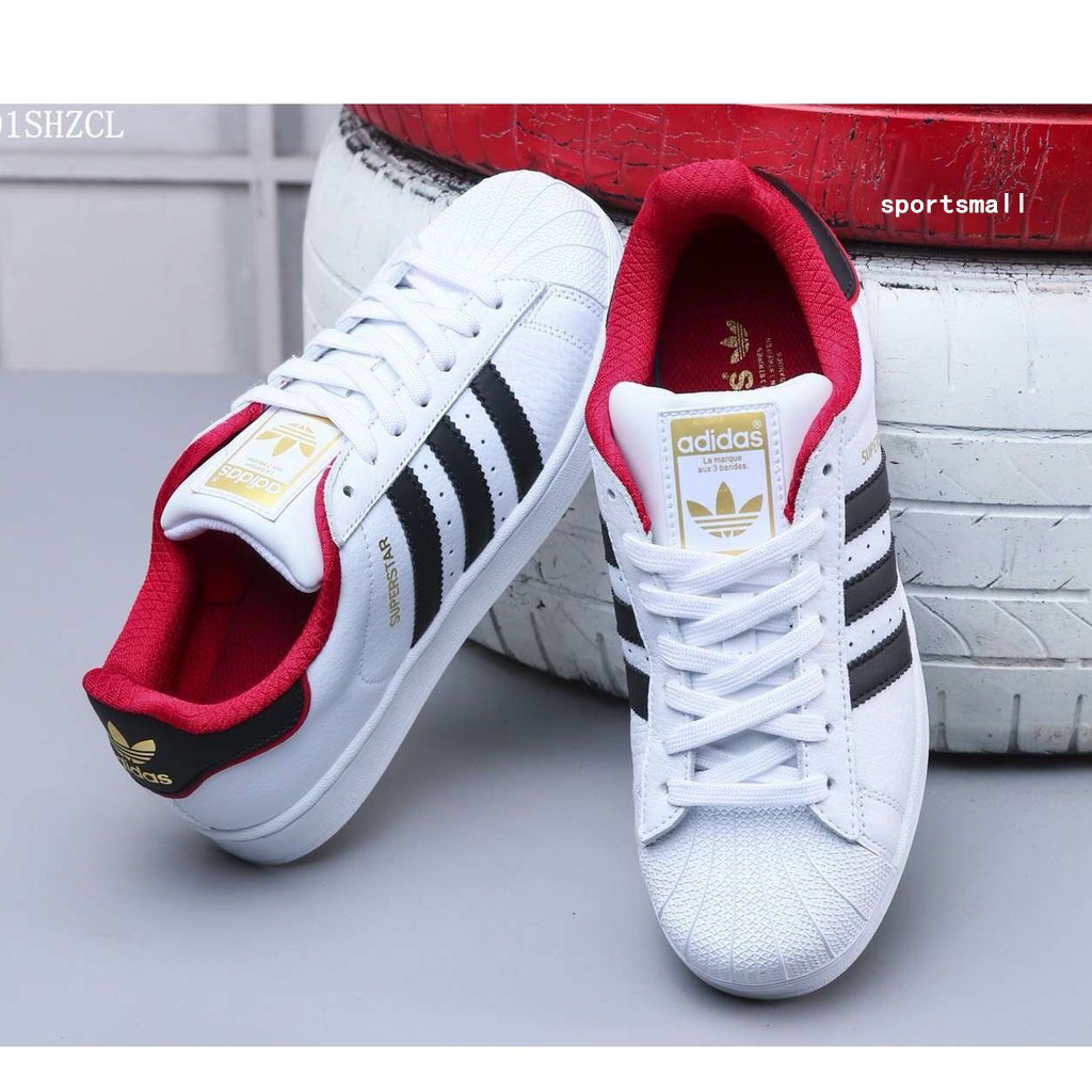Adidas Superstar BC0198 Christmas White black Shopee Thailand
