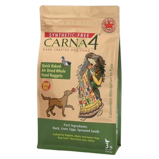 อาหารสุนัข Carna4 Air Dried Whole Food Nuggets สูตร Duck ขนาด 1.36 kg