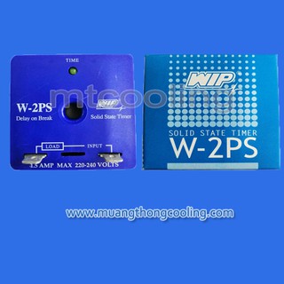 ภาพหน้าปกสินค้าไทเมอร์แอร์แบบปรับไม่ได้ ยี่ห้อ WIP รุ่น W-2PS ไทม์เมอร์แอร์ 3 นาที FIX DELAY ON BREAK (หน่วงเวลาเมื่อปิด) ที่เกี่ยวข้อง