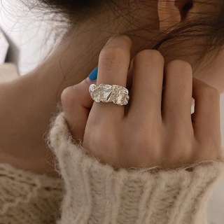 【 Yy 】แหวนนิ้วชี้ แบบพับได้ ปรับขนาดได้ เข้ากับทุกการแต่งกาย สไตล์ฮิปฮอป