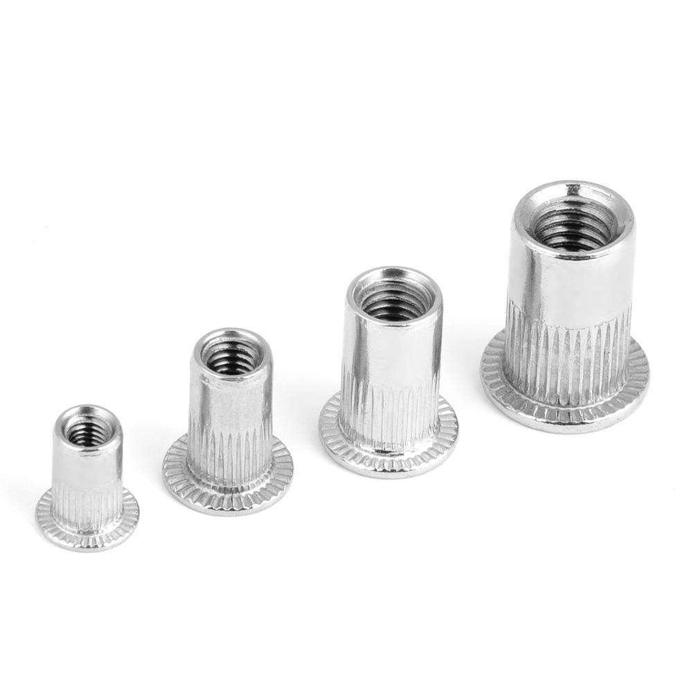 ภาพสินค้า200pcspcs Threaded Insert M3, M4, M5, M6 304 Steel Blind Rivet Nut High Quality จากร้าน xguli.th บน Shopee ภาพที่ 7