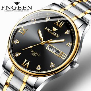 FNGEEN 7803 นาฬิกาข้อมือควอตซ์ สำหรับผู้ชาย