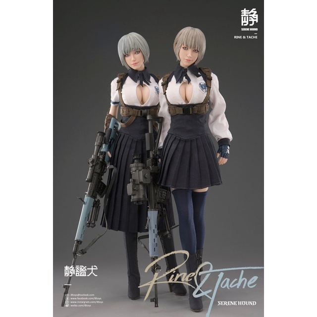 i8TOYS 501S612 1/6 : Serene Hound - Clone twins TACHE & RINE