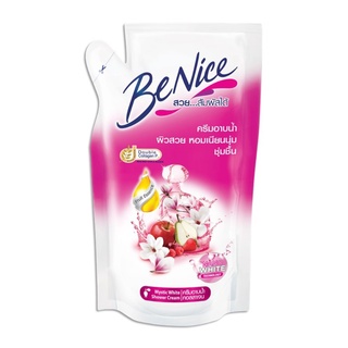 Benice Shower Cream Mystic White 400 ml.บีไนซ์ ครีมอาบน้ำ มิสทีค ไวท์ 400 มล.