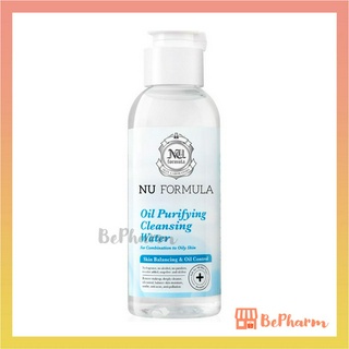 Nu Formula Oil Purifying Cleansing Water 100 ml นู ฟอร์มูล่า ออยล์ เพียวริฟายอิ้ง คลีนซิ่ง วอเตอร์ นูฟอร์มูล่า