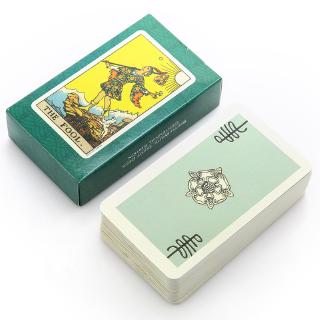 สินค้า 78Pcs/Set  Smith Tarot Deck Board Game Cards Full English Radiant Rider Wait Tarot Cards
