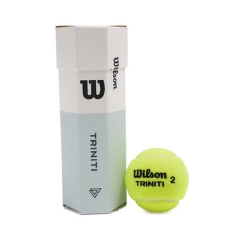 ภาพหน้าปกสินค้าลูกเทนนิส WILSON TRINITI TENNIS BALL (กระป๋องละ 3 ลูก) สำหรับซ้อมและแข่งขัน DUNLOP Fort RS Sportsmaax จากร้าน peerapitchwatson บน Shopee