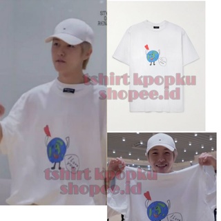 Kpop T-Shirt Korean RENJUN NCT fashion I LOVE YOU World Ball