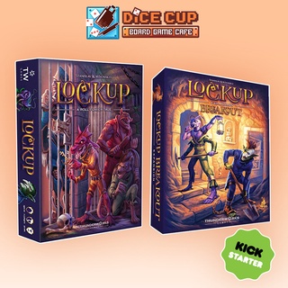 [ของแท้] Lockup: A Roll Player Tale &amp; Breakout Expansion Kickstarter Board Game