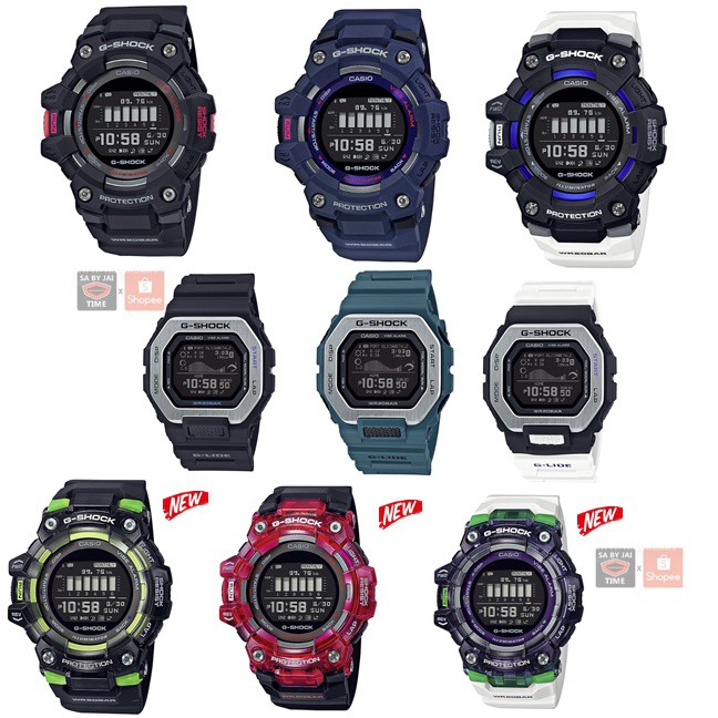 ภาพหน้าปกสินค้าใหม่ แท้ 100% G-SHOCK รุ่น GBD-100 GBX-100 series บลูทูธ ออกกำลังกาย ประกันศูนย์ 1 ปี