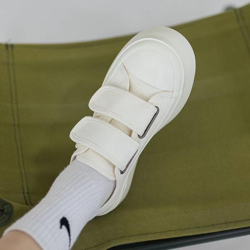 รองเท้าญี่ปุ่นสีขาว-รองเท้าสีขาว-ผ้าใบผู้หญิงtst009