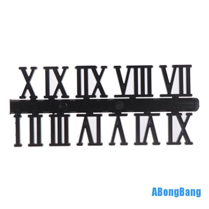 abongbang-อะไหล่นาฬิกาดิจิตอลตัวเลขโรมัน-1-ชุด