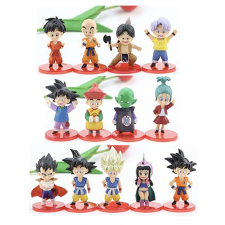 🔥พร้อมส่ง 🔥โมเดลตั้งโต๊ะ Dragon Ball 🔥 ดราก้อนบอล 🔥 Set 13 ตัว