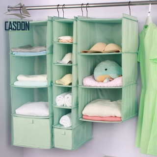 CASDON-ชั้นแขวน ตู้เสื้อผ้า อุปกรณ์จัดแขวนในตู้เสื้อผ้า  แบบหลายชั้น KD-025