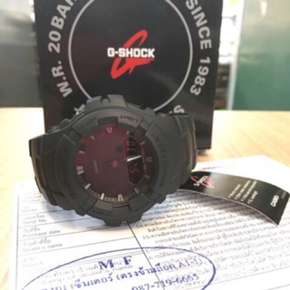 (ใช้โค้ด SPC852OWOP ลดทันที 150 บาท)นาฬิกาขอมือผู้ชาย CASIO G-SHOCK รุ่นG-100BB-1A สีดำ