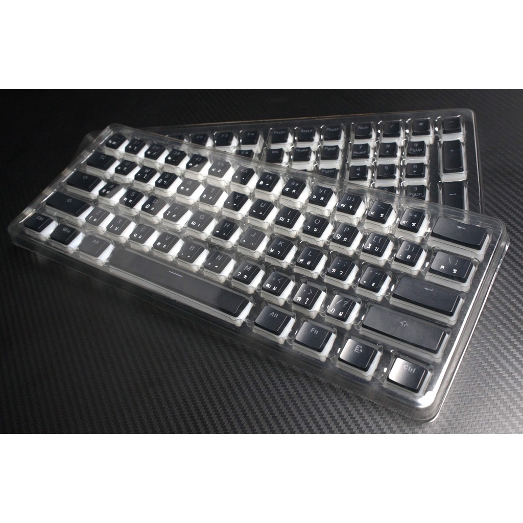SINGO KC-002 (PUDDING KEYCAPS) DOUBLE-SHOT PBT KEYCAPS 104 KEYS WITH ...