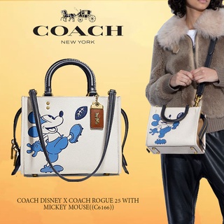 COACH DISNEY X COACH ROGUE 25 WITH MICKEY MOUSE((C6166))