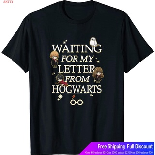 SKTT1 แฮร์รี่พอตเตอร์เสื้อยืดลำลอง Harry Potter Waiting For My Letter From Hogwarts T-Shirt Harry Potter Mens Womens T
