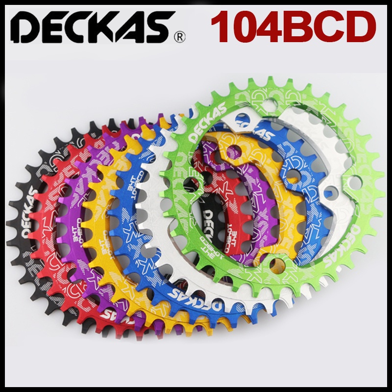 deckas-104bcd-อุปกรณ์เสริมจักรยานเสือภูเขา-104bcd-30t-32t-34t-36t-38t-อุปกรณ์เสริมจักรยานเสือภูเขา-104-bcd