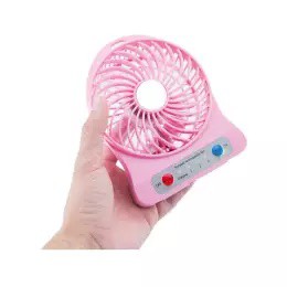 saleup-usb-fan-2in1-พัดลมพกพา-ใช้แบตสำรอง-ชาร์จไฟได้-พร้อมไฟฉายในตัว-pink