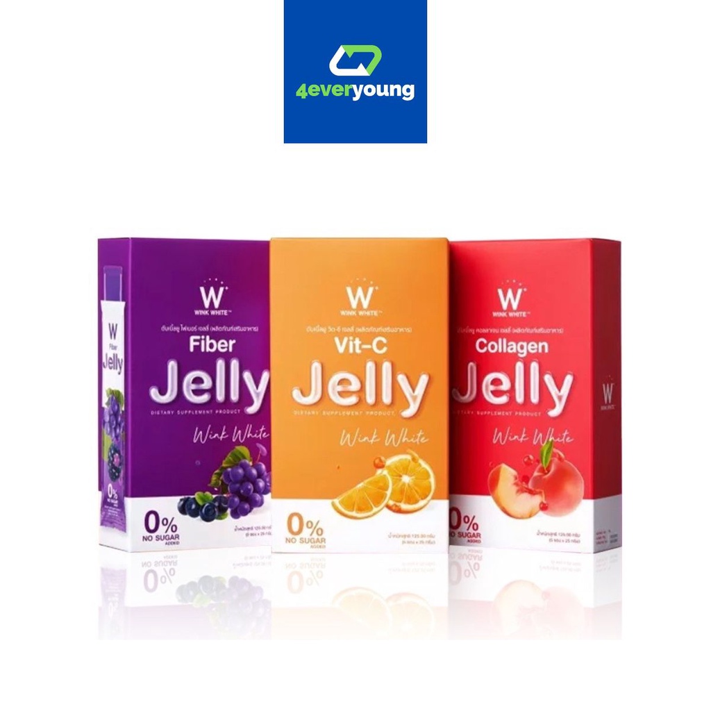 wink-white-fiber-jelly-ไฟเบอร์เจลลี่-ดีท็อคล้างสารพิษ-ควบคุมน้ำหนัก-ขับของเสีย-ทำความสะอาดลำไส้-1-กล่อง-5-ซอง