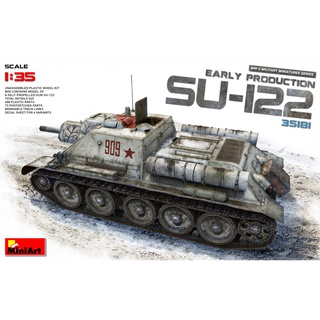 โมเดลประกอบ MiniArt 1/35 MI35181 SU-122 EARLY PRODUCTION