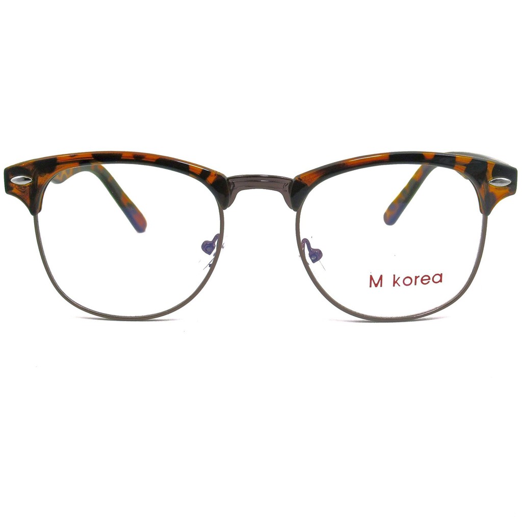 fashion-m-korea-แว่นตากรองแสงสีฟ้า-d-754-สีน้ำตาลลายกละขาน้ำตาล-ถนอมสายตา