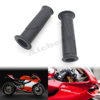 Acz แฮนด์มือจับยาง อุปกรณ์เสริมรถจักรยานยนต์ สําหรับ DUCATI 1199 Panigale S Tricolore 899 1299 959 1198 1098 MTS 1200S