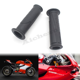 Acz แฮนด์มือจับยาง อุปกรณ์เสริมรถจักรยานยนต์ สําหรับ DUCATI 1199 Panigale S Tricolore 899 1299 959 1198 1098 MTS 1200S