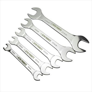 ประแจปากตาย 5 ชิ้น มม. ( Double Open End Wrench Thin Type 5Pcs Set mm )