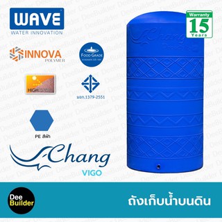 ถังเก็บน้ำบนดิน WAVE รุ่น CHANG-VIGO