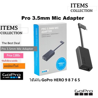 ภาพขนาดย่อของภาพหน้าปกสินค้ามีพร้อมส่ง Gopro Pro 3.5 mic adapter อเดปเตอร์ไมค์ Gopro 11 10 9 8 7 6 5 2018 จากร้าน items_collection บน Shopee