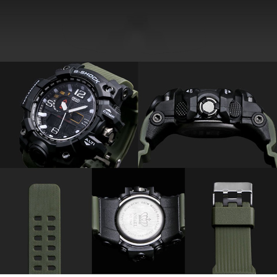 ภาพสินค้าUCOBUY พร้อมส่ง นาฬิกา SMAEL SKMEI 2รุ่น รุ่น 1545 /1617 นาฬิกาข้อมือผู้ชาย นาฬิกาดิจิตอล Sports Watch กันน้ำ100% มีชำระเงินปลายทาง จากร้าน ucobuy บน Shopee ภาพที่ 4