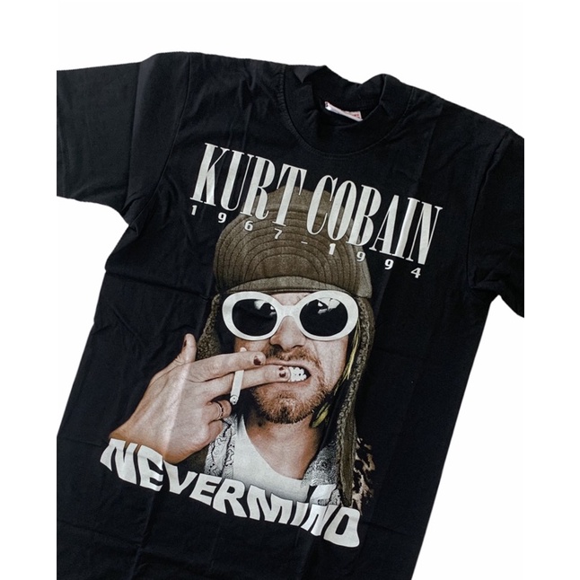 new-เสื้อวงดนตรี-nirvana-kurt-cobain-เสื้อวินเทจ-เสื้อสตรีท-ผ้ายืด-ใส่สบาย-คุณภาพพรีเมี่ยม