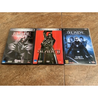 Blade : พันธุ์ฆ่าอมตะ DVD แท้ รวม 3 ภาค มีเสียงไทย มีบรรยายไทย