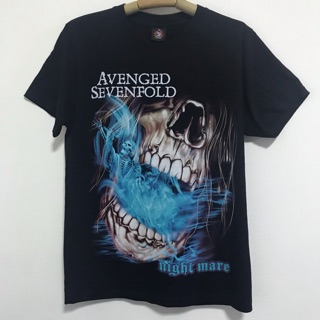 [2023]เสื้อวง Avenged Sevenfold Tshirt Rock เสื้อยืด เสื้อเชิ้ตสำหรับผู้ชาย และผู้หญิง