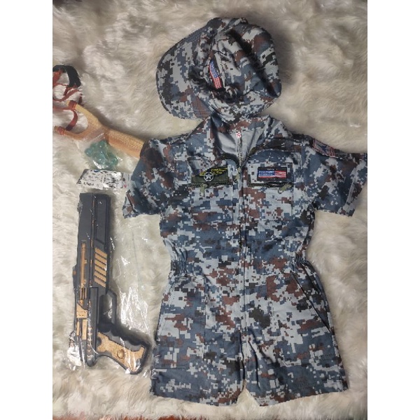 ภาพหน้าปกสินค้าชุดทหารแก้บน ครบเซ็ต จากร้าน ozonejeansdek บน Shopee