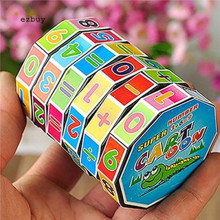 Children Kids Mathematics Magic Cube Puzzle Education Learning Maths Toy Gift