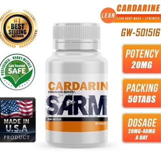 สินค้า Sarms Combo Cardarine GW-501516 20mg 50 tabs
