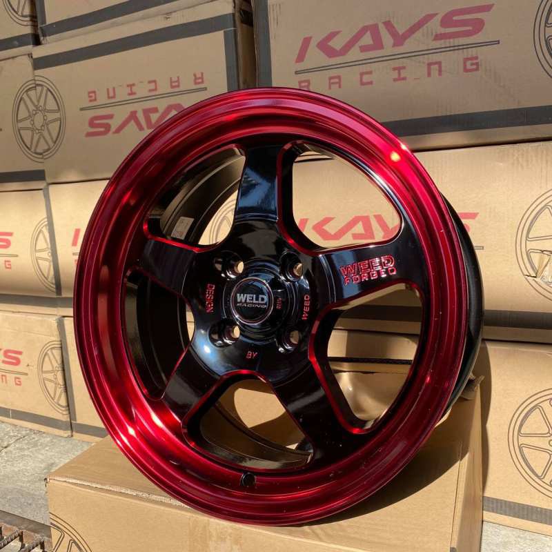 ล้อแม็กใหม่ WELD งาน KAYS ขอบ15 x 7 x 4รู100 | Shopee Thailand