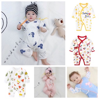 (พร้อมส่ง 14สี)Newborn romper ชุดเด็กแรกเกิด เบบี้สูท ชุดเด็กอ่อน ชุดทารก แรกเกิด