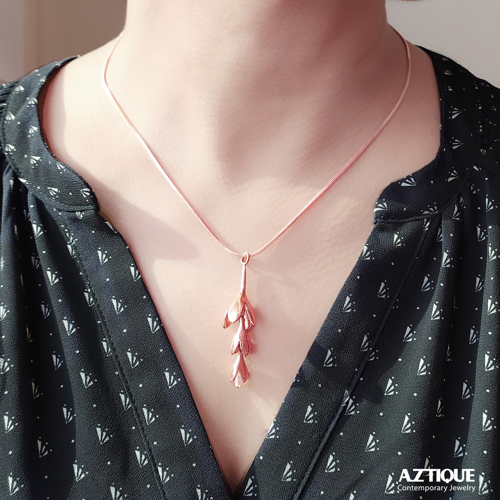 aztique-สร้อยคอเงินแท้-จี้-หยดน้ำค้าง-morning-dew-พลอยควอตซ์ใส-quartz-necklace-pendant-jewelry-gifts-md