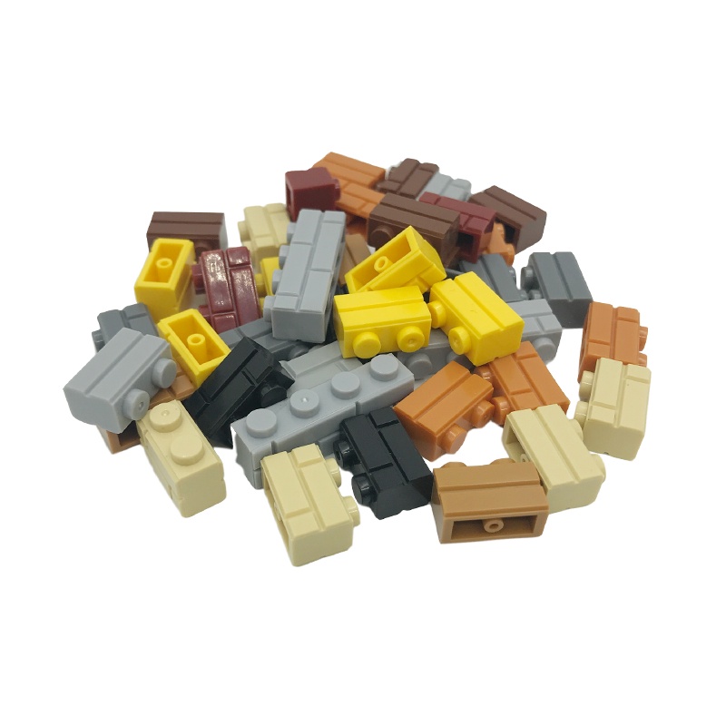 funbrick-บล็อกตัวต่ออิฐ-1x2-พร้อมโปรไฟล์ก่ออิฐ-98283-20-ชิ้น-ของเล่นเสริมการเรียนรู้เด็ก