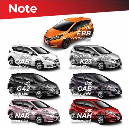 สีแต้มรถ-nissan-note-นิสสัน-โน็ต