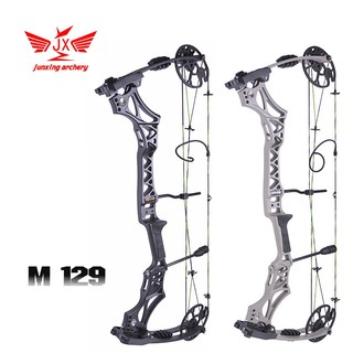 ภาพขนาดย่อของสินค้าธนู (มือขวา RH) Junxing M129 Compound Bow set 30-70lbs Sport Outdoor Archery Target Practice Fishing