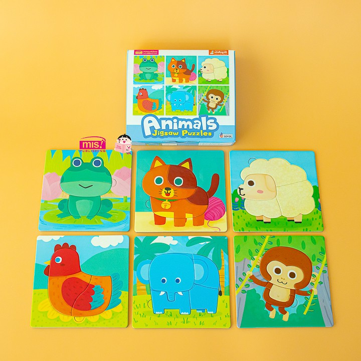จิ๊กซอว์ภาพสัตว์-animals-jigsaw-puzzles-ซื้อแยกกล่องได้