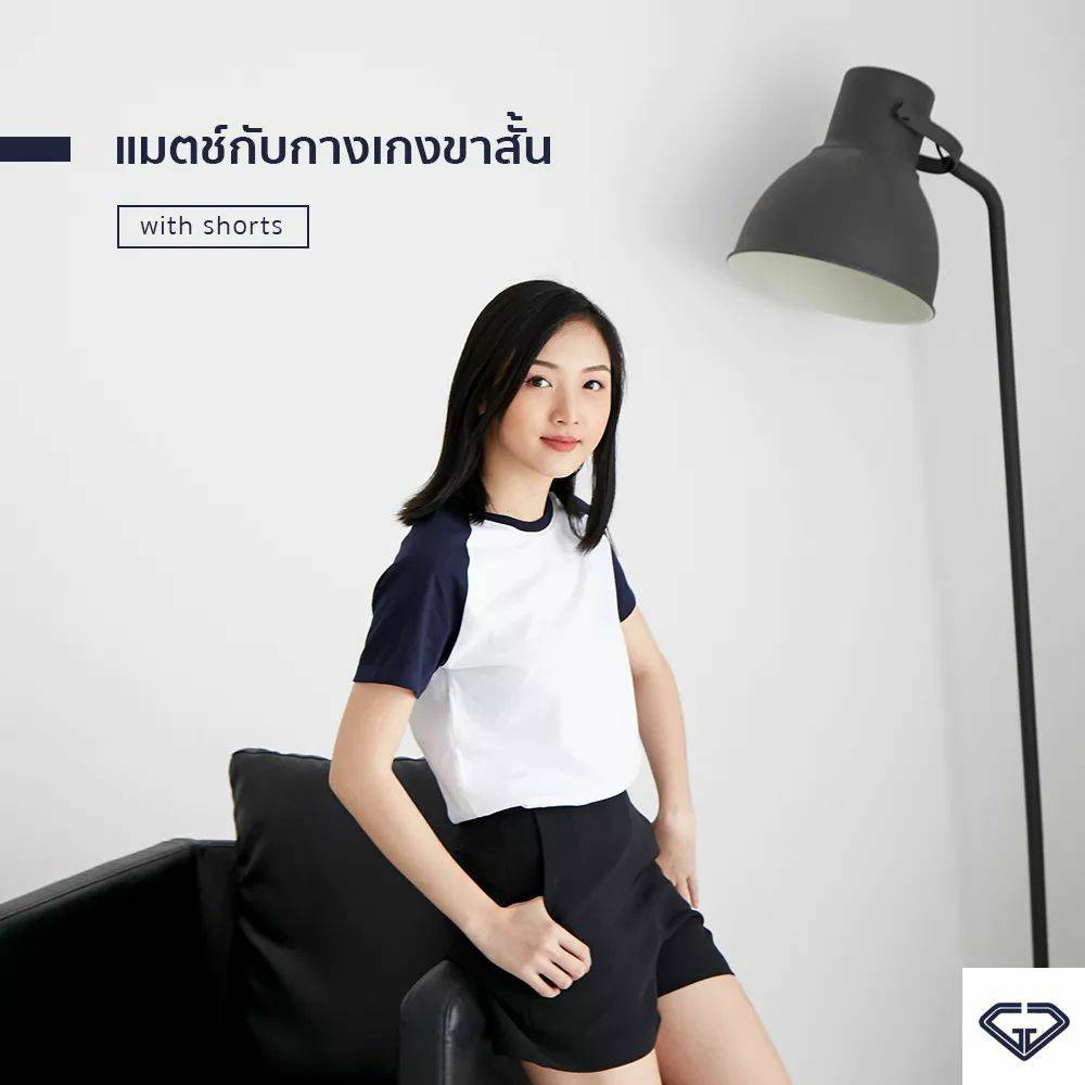 เสื้อแขนสั้น-ไหล่สโลป-shoulder-slpoe-t-shirt