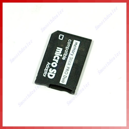 dou-micro-sd-sdhc-tf-to-memory-stick-ms-pro-duo-psp-อะแดปเตอร์แปลงการ์ดใหม่