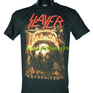 เสื้อวง Slayer เสื้อวินเทจ ลายอมตะ เสื้อวินเทจ สเลเยอร์ SLR1521